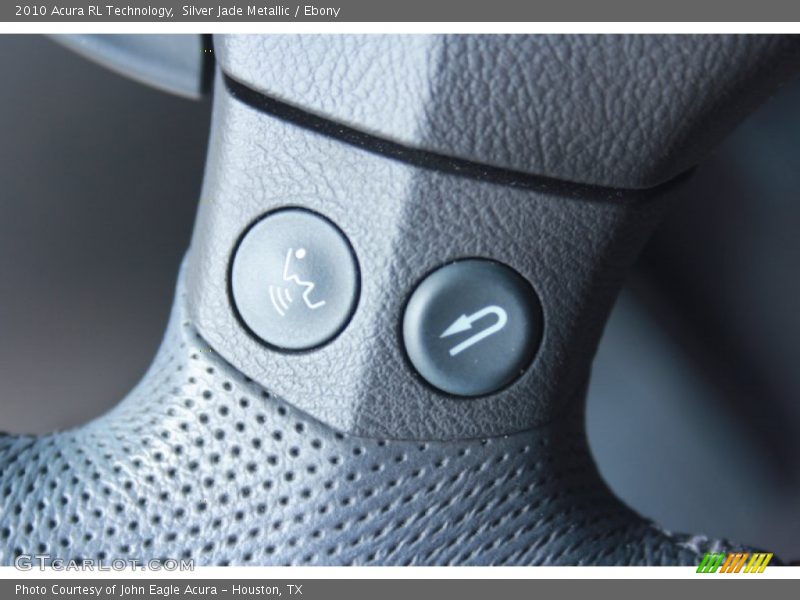 Silver Jade Metallic / Ebony 2010 Acura RL Technology