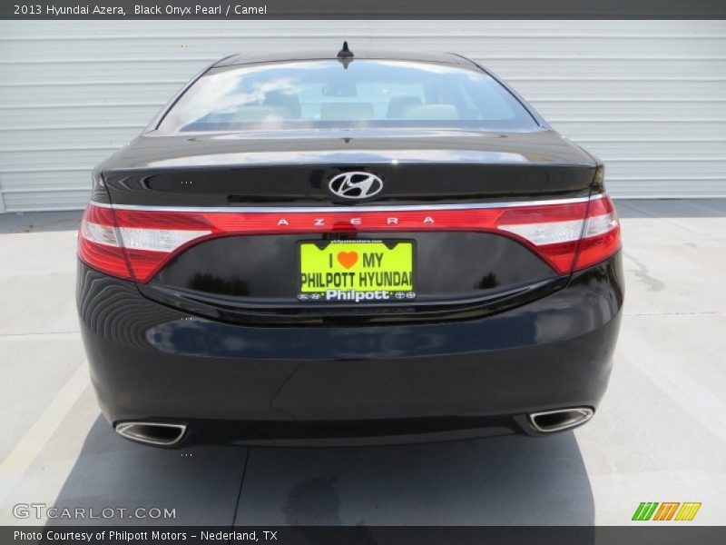 Black Onyx Pearl / Camel 2013 Hyundai Azera