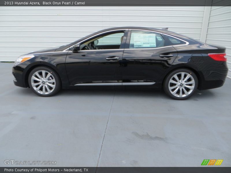 Black Onyx Pearl / Camel 2013 Hyundai Azera