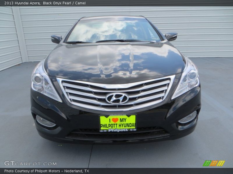 Black Onyx Pearl / Camel 2013 Hyundai Azera