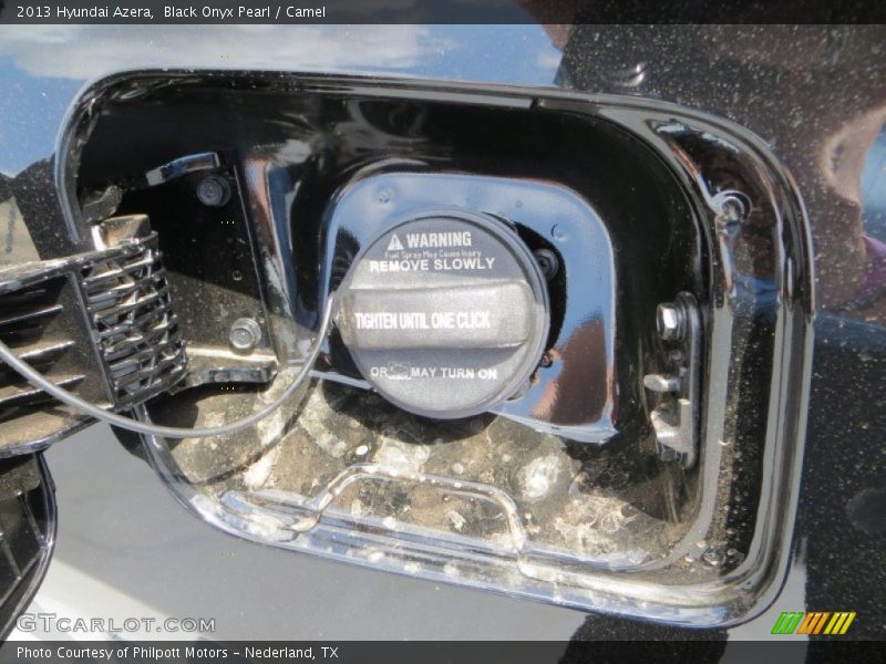 Black Onyx Pearl / Camel 2013 Hyundai Azera