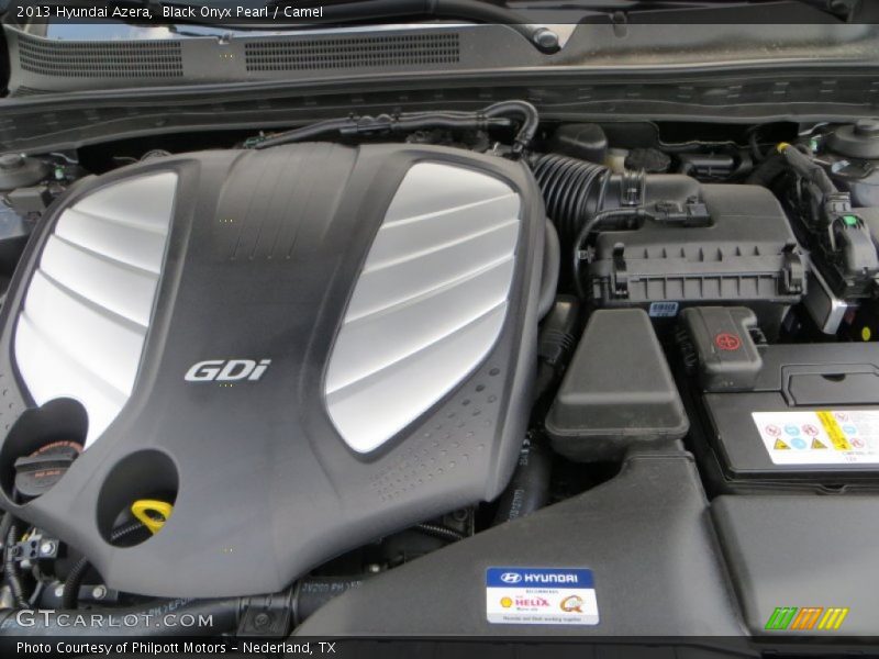 Black Onyx Pearl / Camel 2013 Hyundai Azera