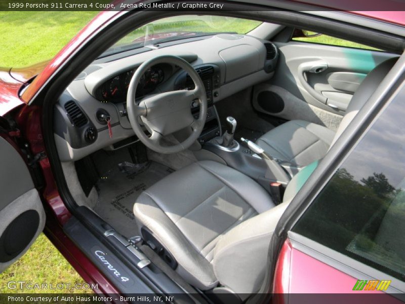  1999 911 Carrera 4 Coupe Graphite Grey Interior