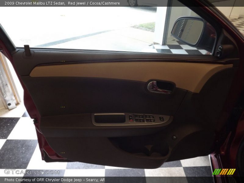 Red Jewel / Cocoa/Cashmere 2009 Chevrolet Malibu LTZ Sedan