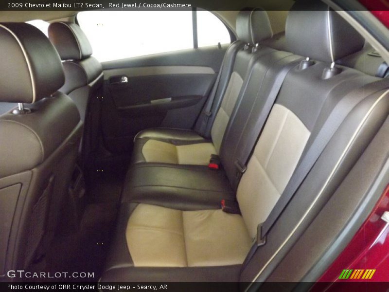 Red Jewel / Cocoa/Cashmere 2009 Chevrolet Malibu LTZ Sedan