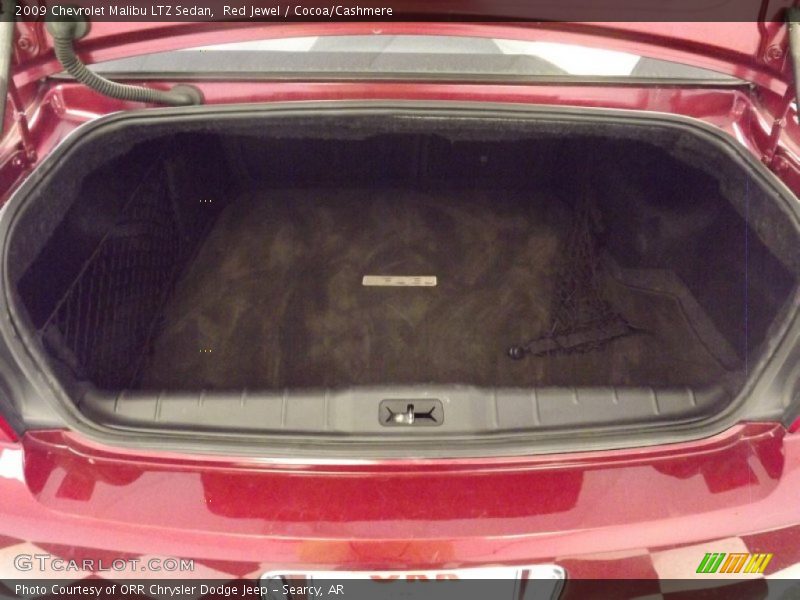 Red Jewel / Cocoa/Cashmere 2009 Chevrolet Malibu LTZ Sedan