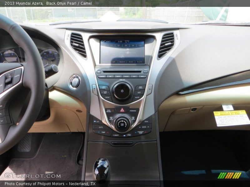 Black Onyx Pearl / Camel 2013 Hyundai Azera