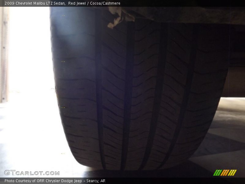 Red Jewel / Cocoa/Cashmere 2009 Chevrolet Malibu LTZ Sedan