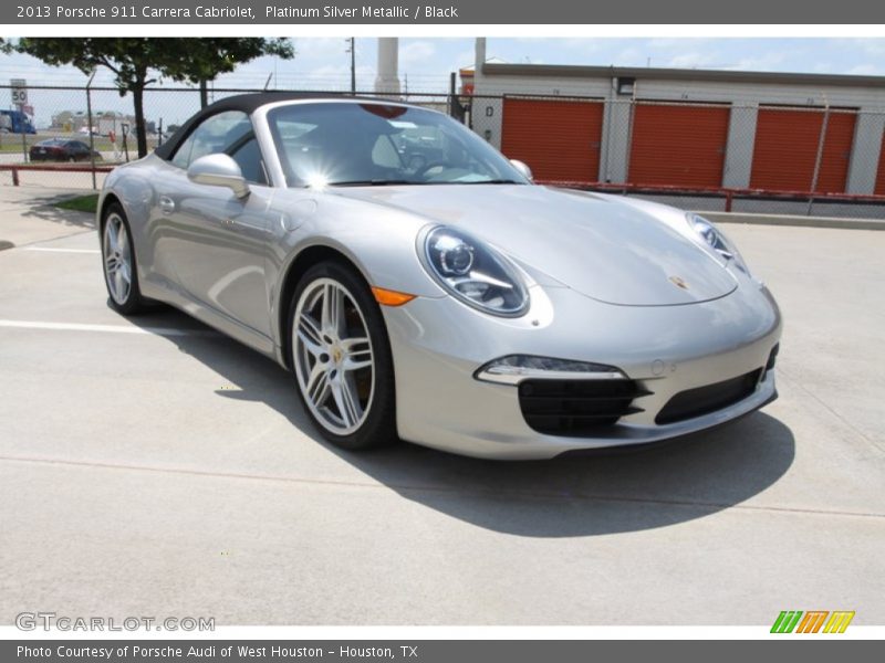 Front 3/4 View of 2013 911 Carrera Cabriolet