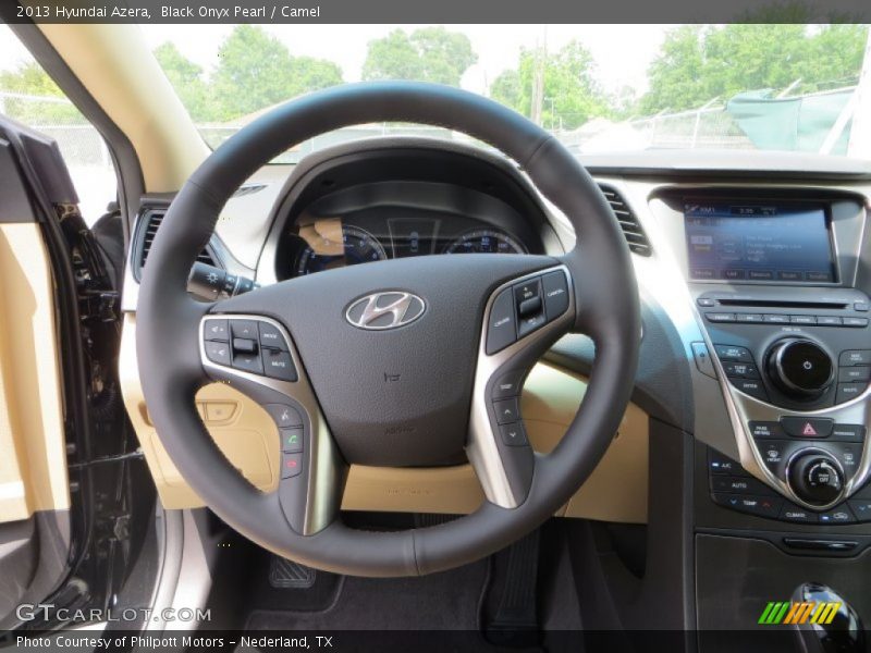 Black Onyx Pearl / Camel 2013 Hyundai Azera