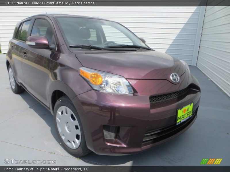 Black Currant Metallic / Dark Charcoal 2013 Scion xD