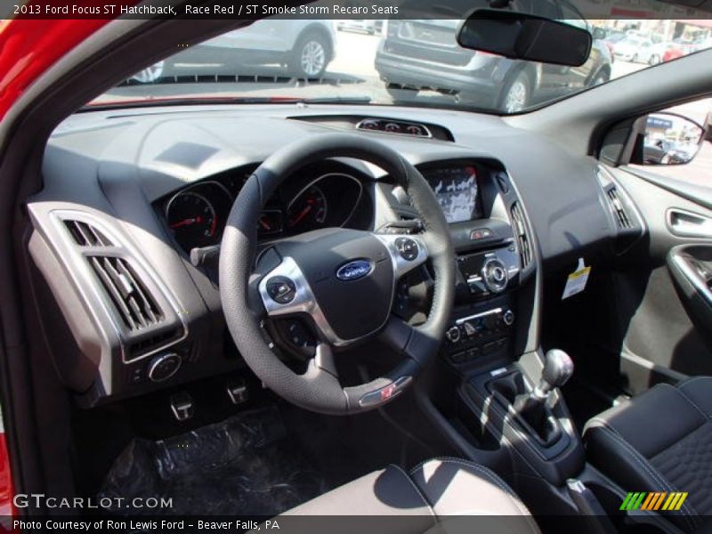 Dashboard of 2013 Focus ST Hatchback