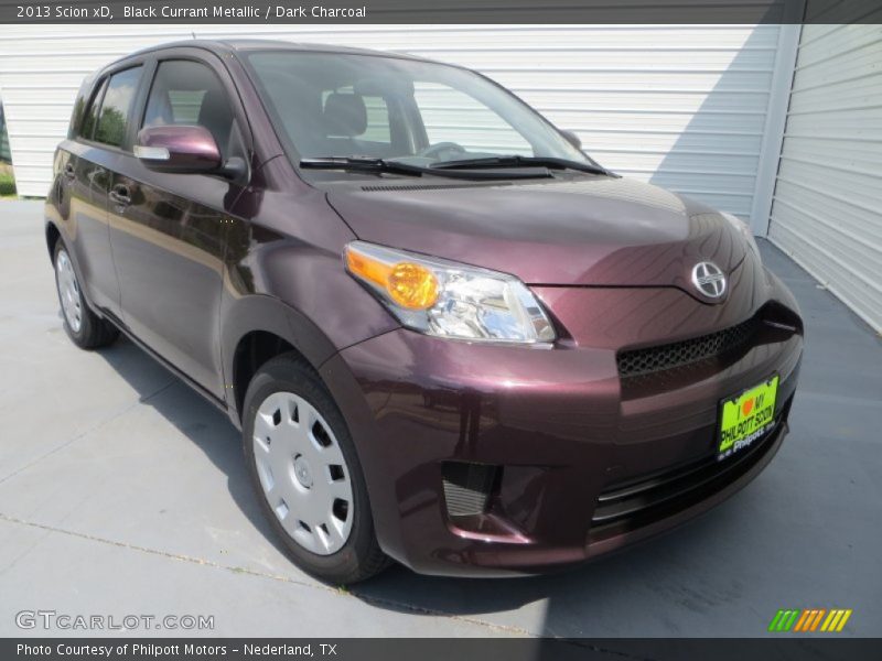 Black Currant Metallic / Dark Charcoal 2013 Scion xD