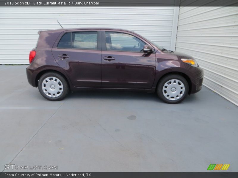 Black Currant Metallic / Dark Charcoal 2013 Scion xD