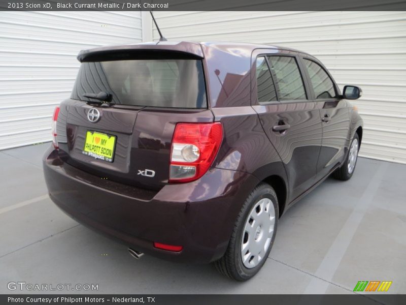Black Currant Metallic / Dark Charcoal 2013 Scion xD