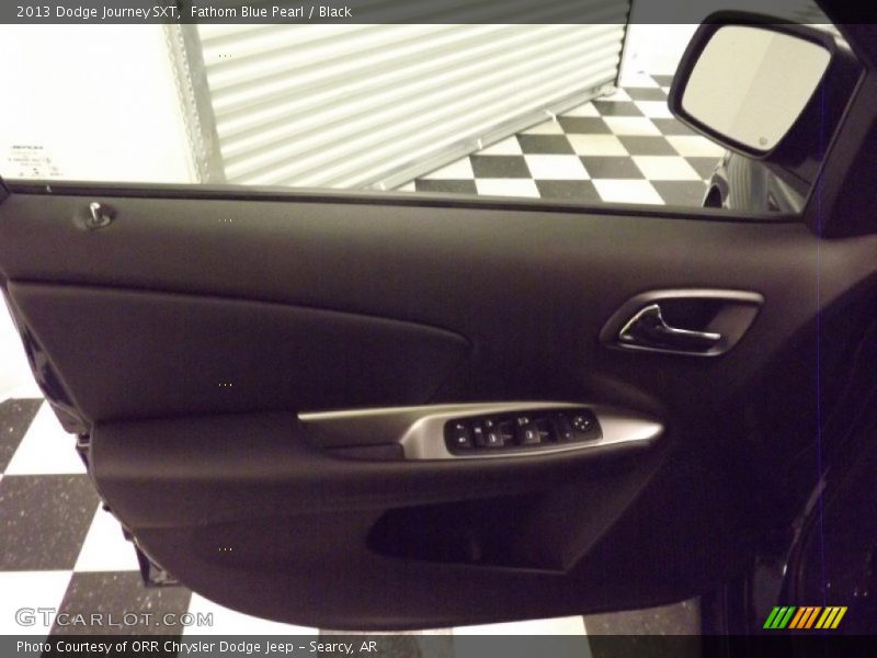 Fathom Blue Pearl / Black 2013 Dodge Journey SXT