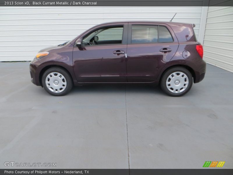 Black Currant Metallic / Dark Charcoal 2013 Scion xD