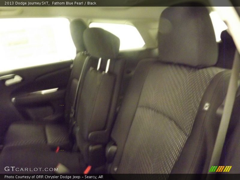 Fathom Blue Pearl / Black 2013 Dodge Journey SXT