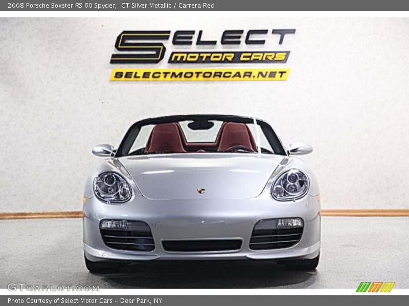 GT Silver Metallic / Carrera Red 2008 Porsche Boxster RS 60 Spyder