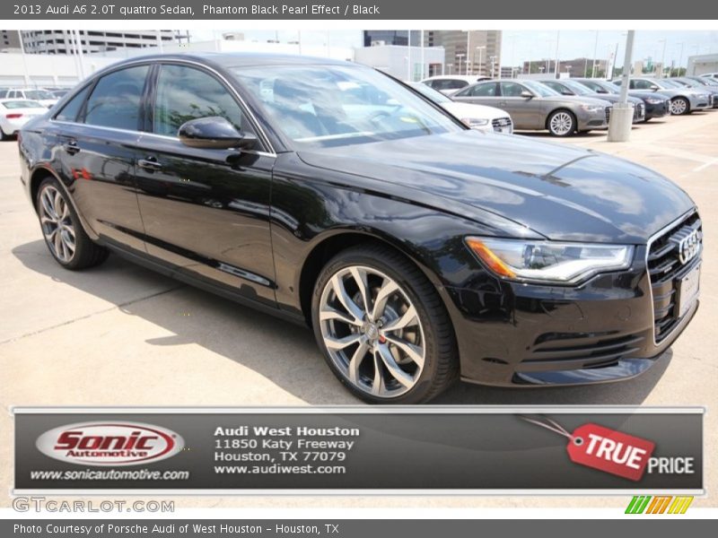 Phantom Black Pearl Effect / Black 2013 Audi A6 2.0T quattro Sedan