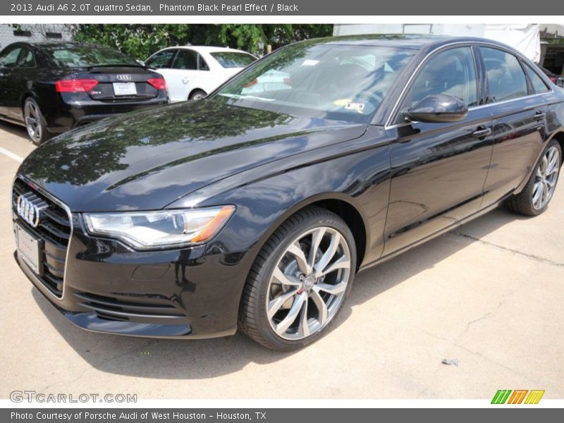 Phantom Black Pearl Effect / Black 2013 Audi A6 2.0T quattro Sedan