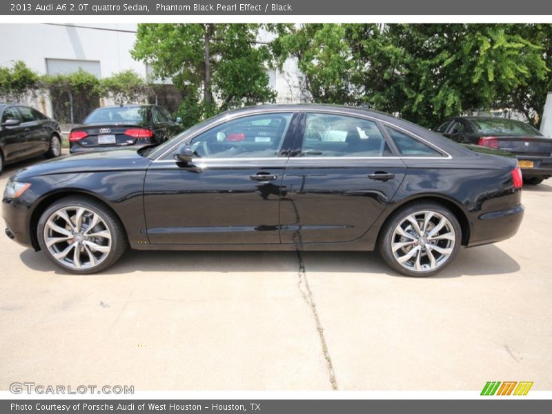 Phantom Black Pearl Effect / Black 2013 Audi A6 2.0T quattro Sedan