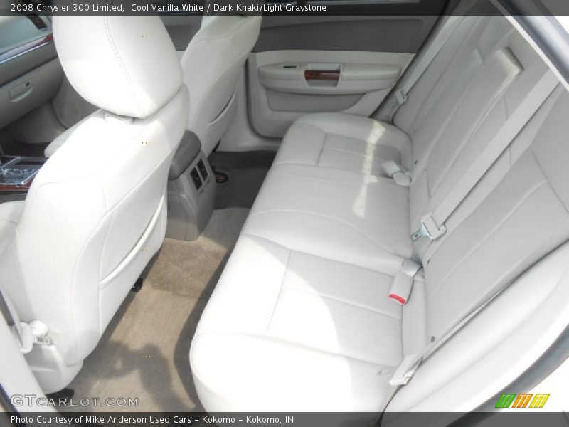 Cool Vanilla White / Dark Khaki/Light Graystone 2008 Chrysler 300 Limited