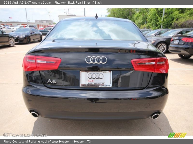 Phantom Black Pearl Effect / Black 2013 Audi A6 2.0T quattro Sedan