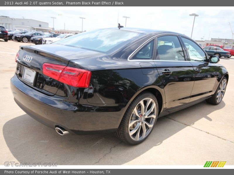 Phantom Black Pearl Effect / Black 2013 Audi A6 2.0T quattro Sedan