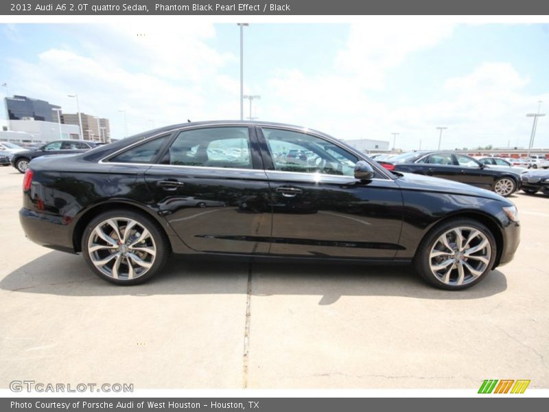 Phantom Black Pearl Effect / Black 2013 Audi A6 2.0T quattro Sedan