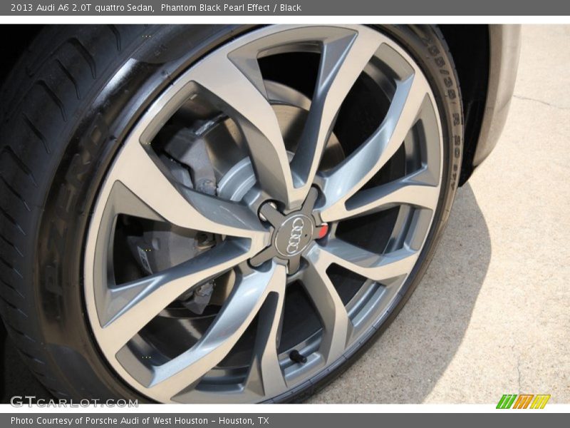 Phantom Black Pearl Effect / Black 2013 Audi A6 2.0T quattro Sedan