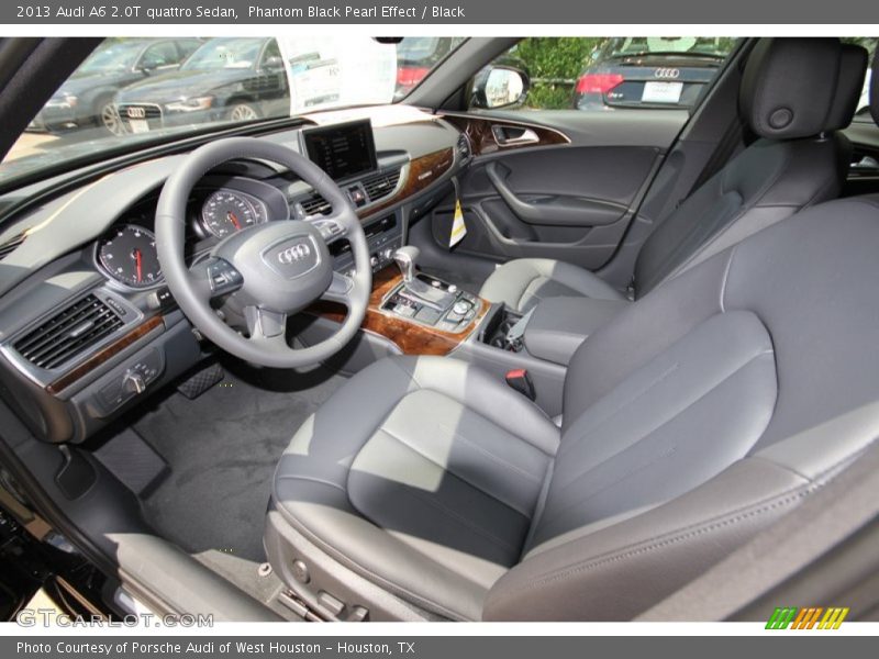 Phantom Black Pearl Effect / Black 2013 Audi A6 2.0T quattro Sedan