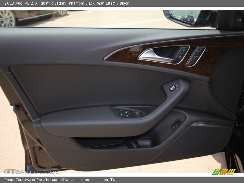 Phantom Black Pearl Effect / Black 2013 Audi A6 2.0T quattro Sedan