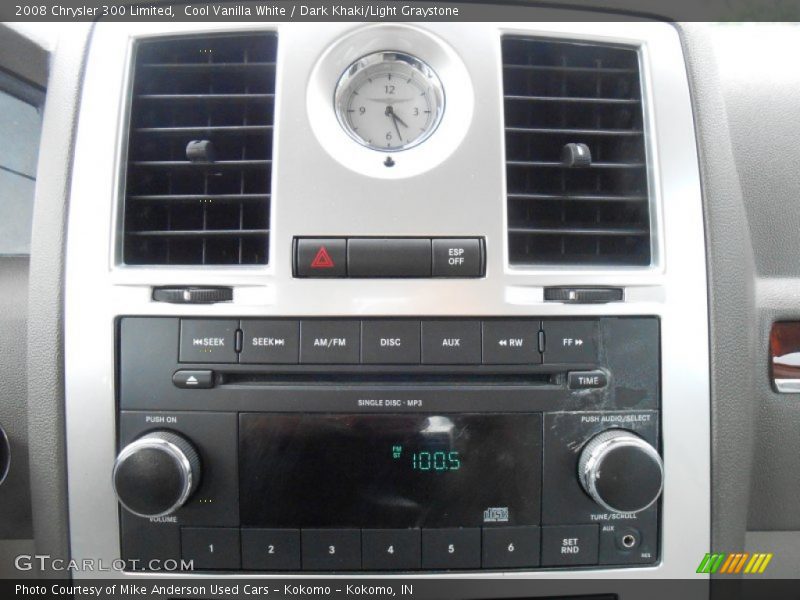 Cool Vanilla White / Dark Khaki/Light Graystone 2008 Chrysler 300 Limited