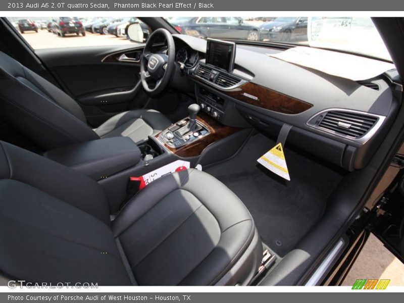 Phantom Black Pearl Effect / Black 2013 Audi A6 2.0T quattro Sedan