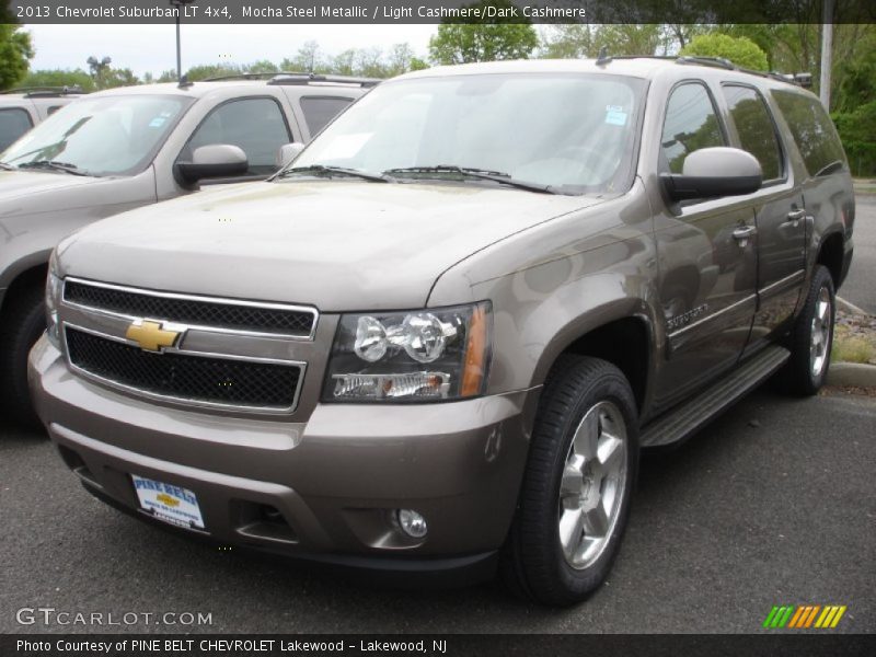 Mocha Steel Metallic / Light Cashmere/Dark Cashmere 2013 Chevrolet Suburban LT 4x4