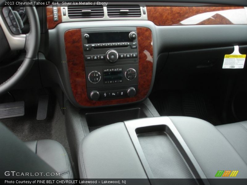 Silver Ice Metallic / Ebony 2013 Chevrolet Tahoe LT 4x4