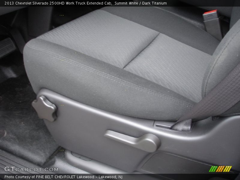 Summit White / Dark Titanium 2013 Chevrolet Silverado 2500HD Work Truck Extended Cab