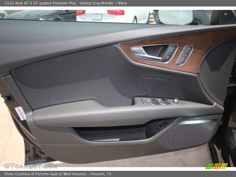 Oolong Gray Metallic / Black 2013 Audi A7 3.0T quattro Premium Plus