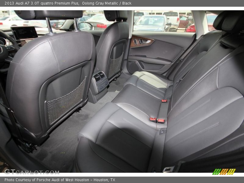 Oolong Gray Metallic / Black 2013 Audi A7 3.0T quattro Premium Plus