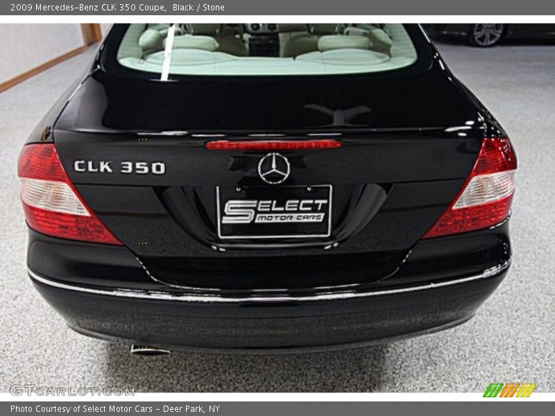 Black / Stone 2009 Mercedes-Benz CLK 350 Coupe