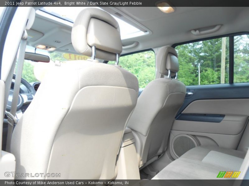 Bright White / Dark Slate Gray/Light Pebble 2011 Jeep Patriot Latitude 4x4