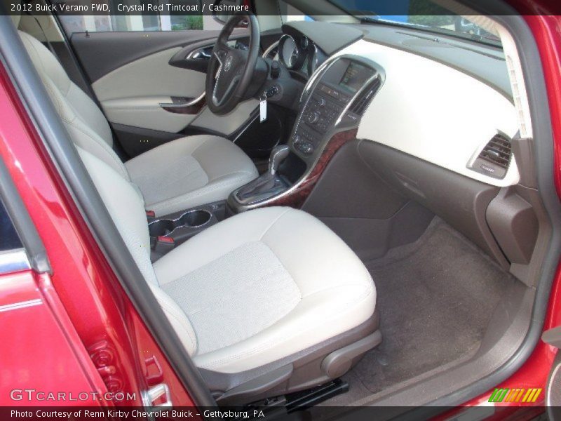 Crystal Red Tintcoat / Cashmere 2012 Buick Verano FWD