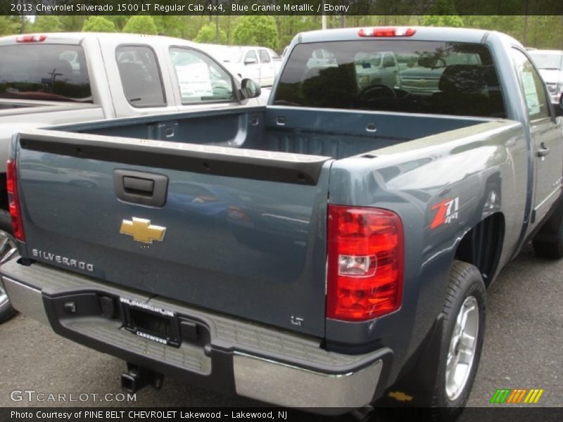 Blue Granite Metallic / Ebony 2013 Chevrolet Silverado 1500 LT Regular Cab 4x4