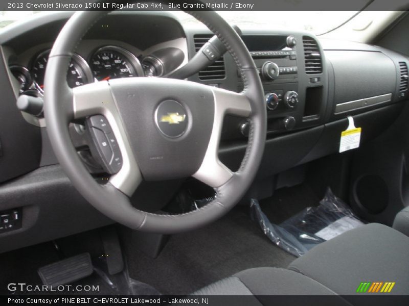Blue Granite Metallic / Ebony 2013 Chevrolet Silverado 1500 LT Regular Cab 4x4