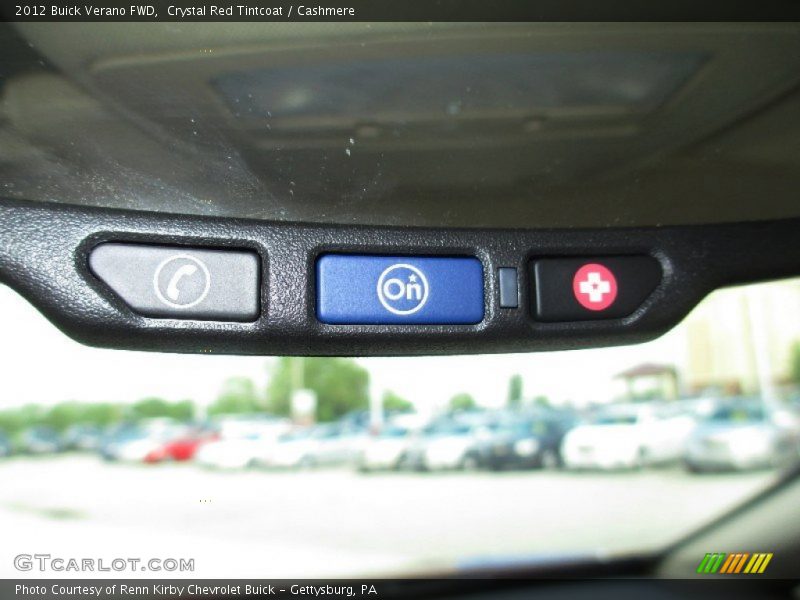 Crystal Red Tintcoat / Cashmere 2012 Buick Verano FWD