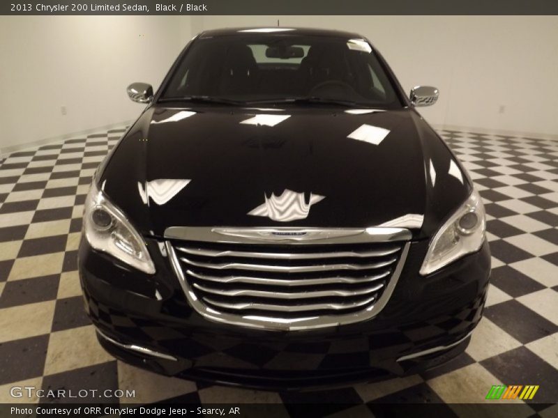 Black / Black 2013 Chrysler 200 Limited Sedan