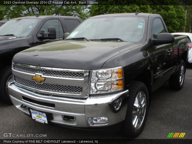 Black / Ebony 2013 Chevrolet Silverado 1500 LT Regular Cab 4x4