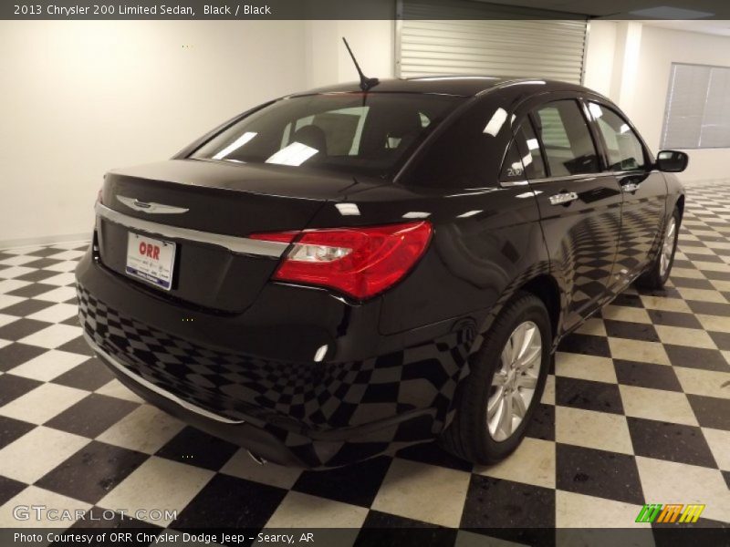 Black / Black 2013 Chrysler 200 Limited Sedan