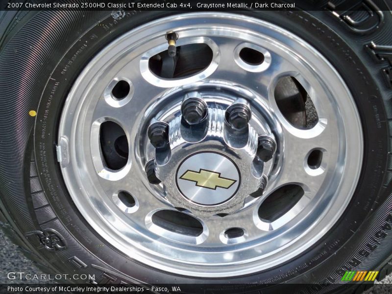 Graystone Metallic / Dark Charcoal 2007 Chevrolet Silverado 2500HD Classic LT Extended Cab 4x4